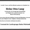 Lang Heinz 1931-1991 Todesanzeige 2